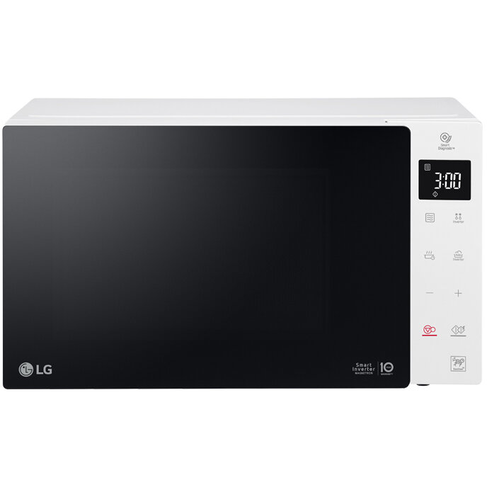 LG Cuptor cu microunde MS23NECBW , 23 litri, 1000 w, alb, touch control, easy-clean, Smart Inverter
